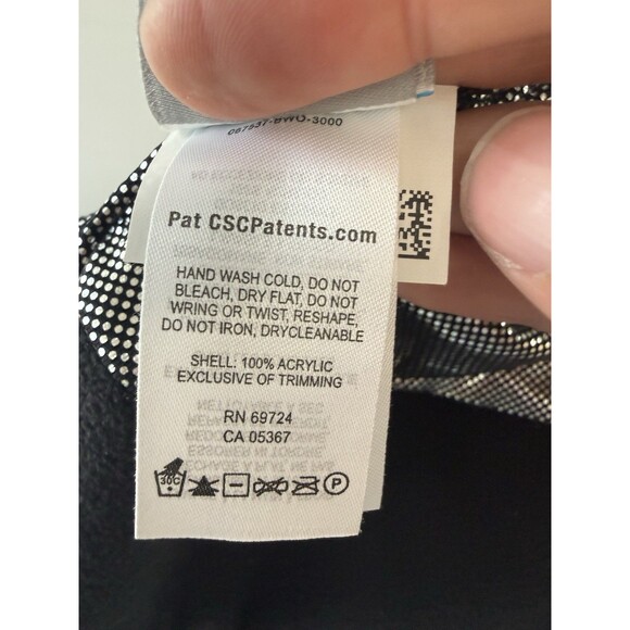 Columbia Beanie Hat red aztec coral blue white black unisex - Picture 8 of 11